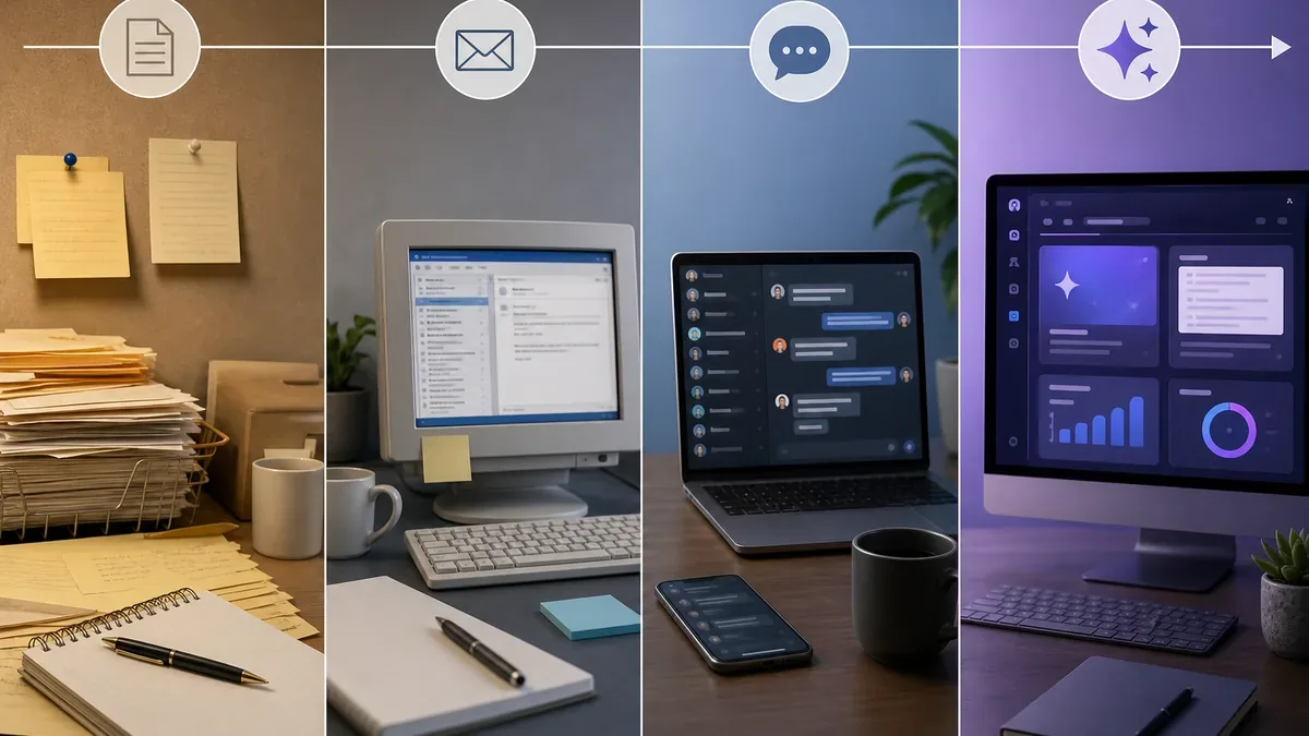 The Evolution of Workplace Communication: From Smoke Signals to Instant Messaging